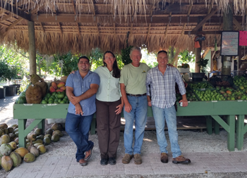 Owners of Pine Island Tropicals and Fruitscapes